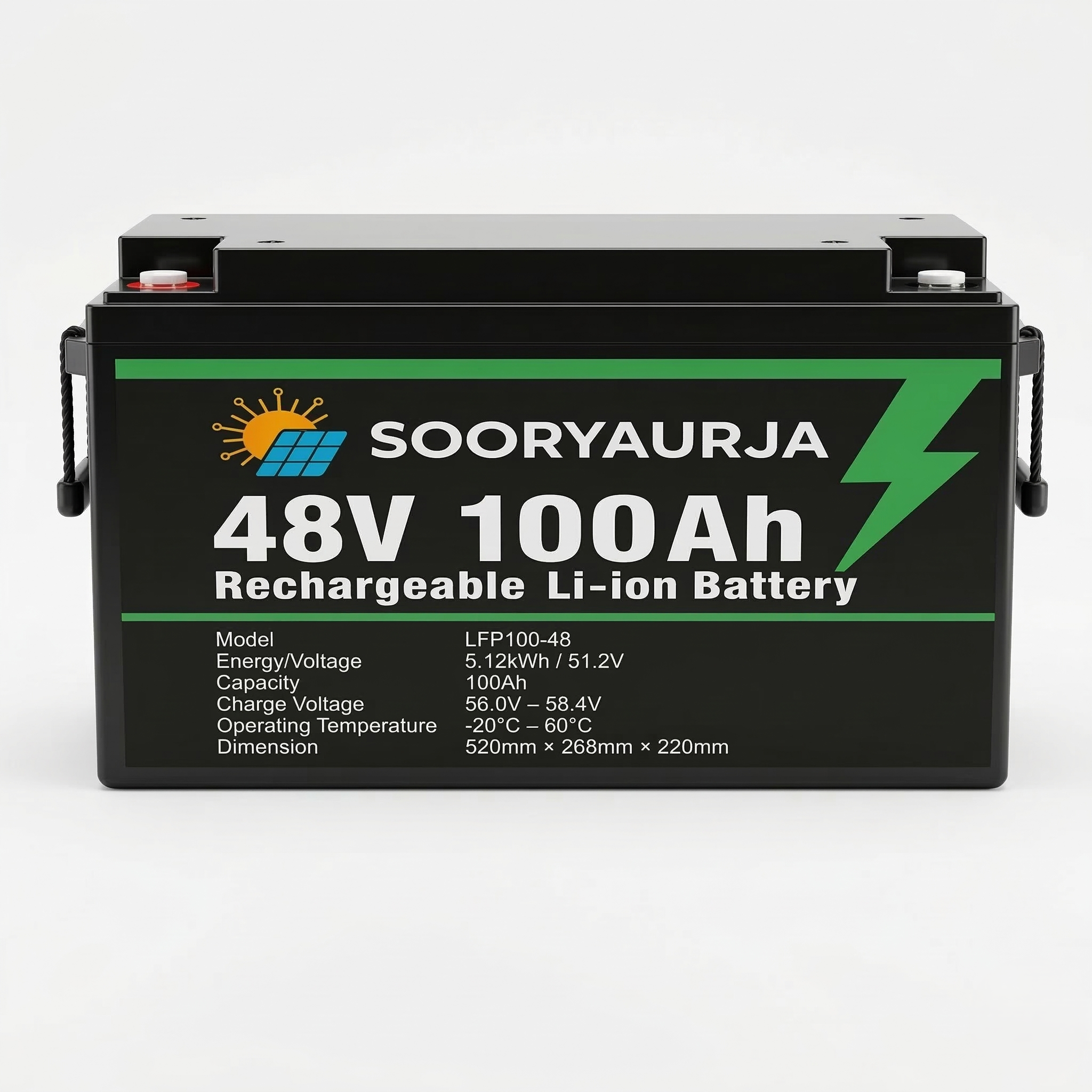 48V 100Ah Lithium Battery for Hybrid Solar Systems
