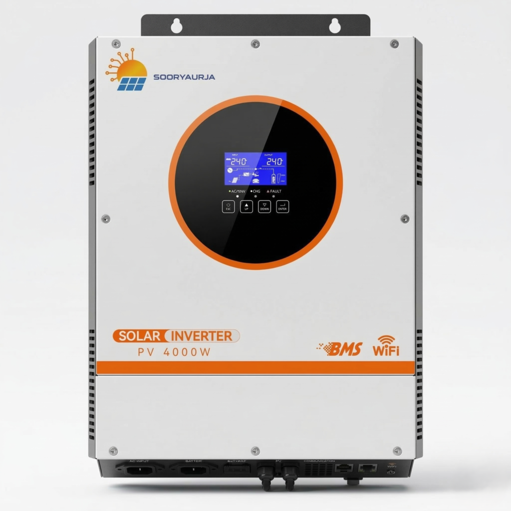 4kW Hybrid Solar Inverter for Home Solar Systems